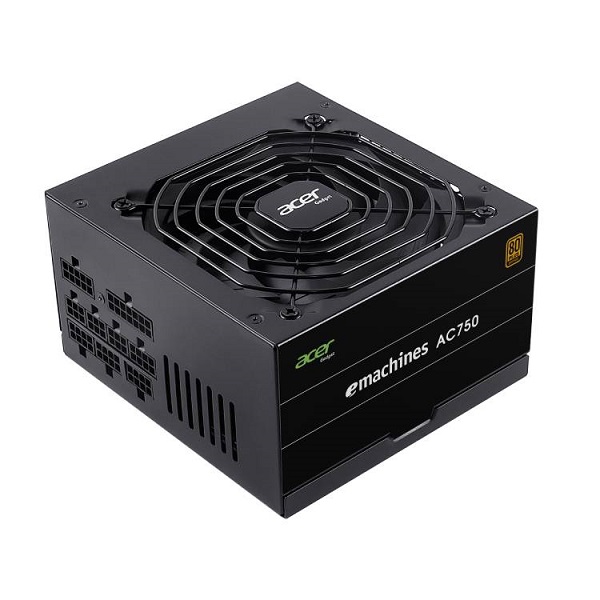 PSU ACER AC750 80+ BRONZE FULL MODULAR PCIE-5 BLACK